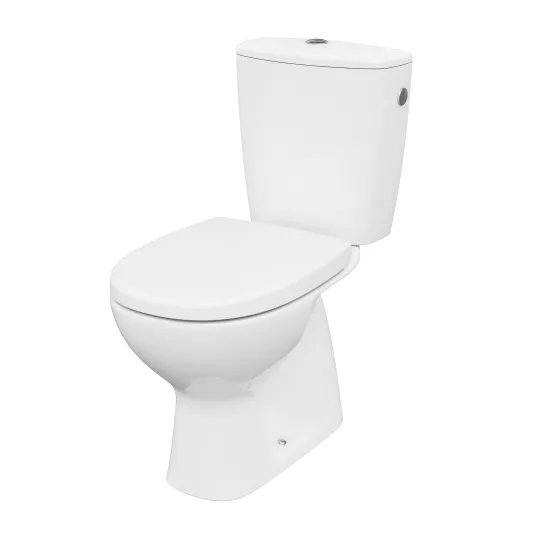 Kompakt Arteco Clean On 3/5 Cersanit z deską wolnoopadającą z odpływem pionowym