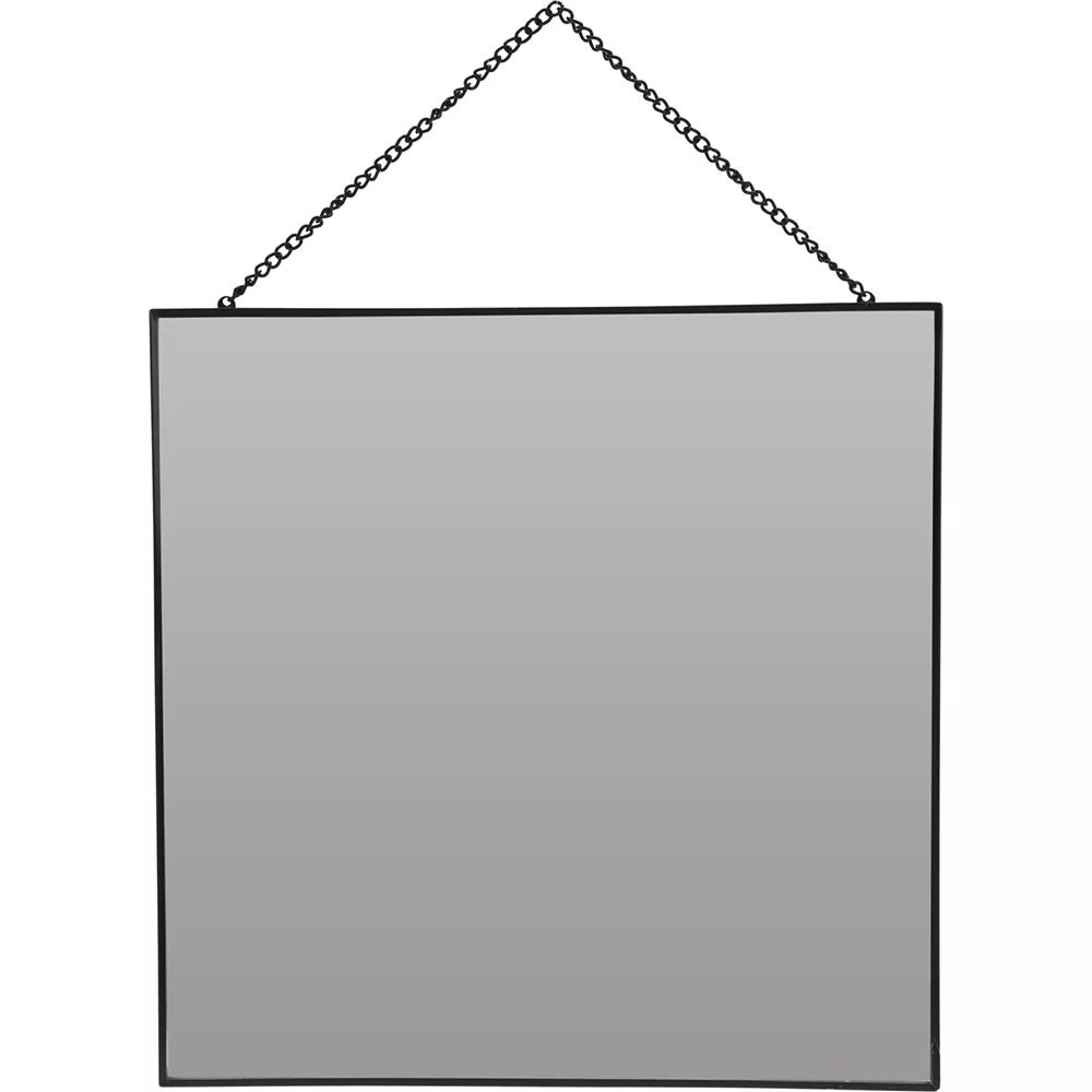 Komplet luster kwadrat czarne 3 szt.