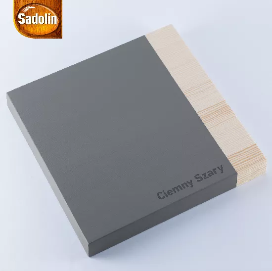 Farba akrylowa do drewna Sadolin Kolory Ogrodu 0,25 l ciemny szary