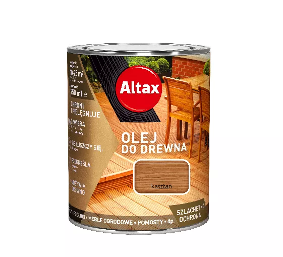 Olej do drewna 0,75l kasztan Altax