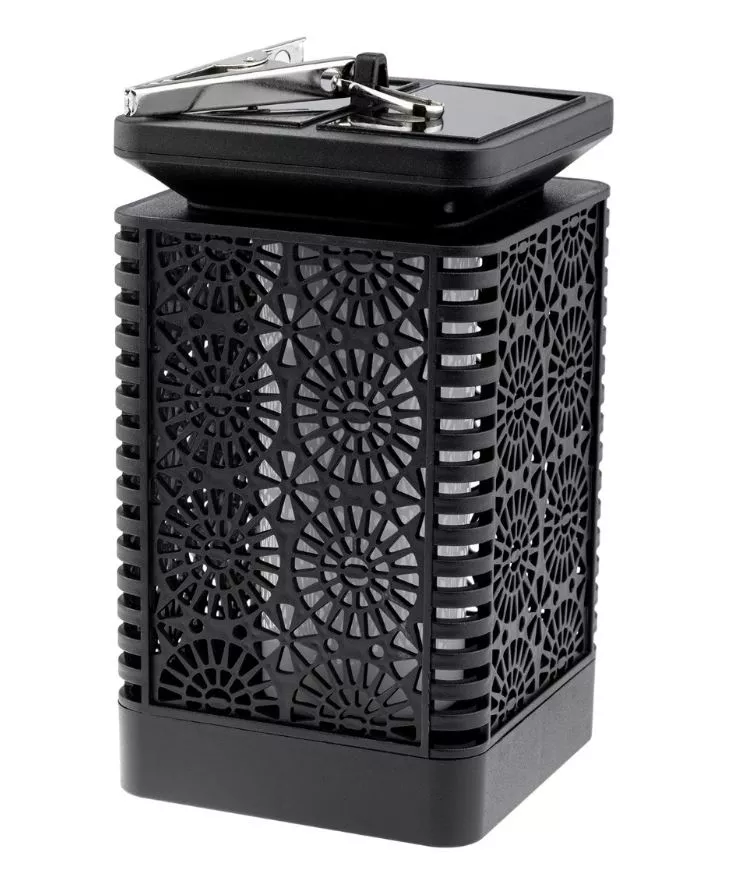 Lampa solarna dekoracyjna Led płomień kwadrat
