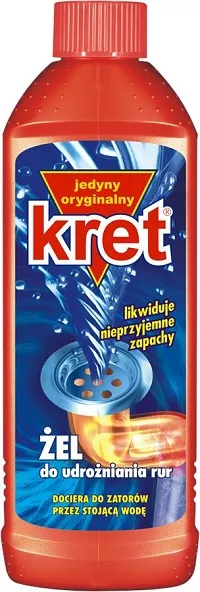 Kret Żel do udrożniania rur 1 kg