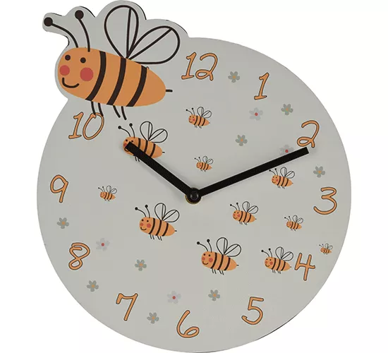 Zegar ścienny dziecięcy 26 cm
