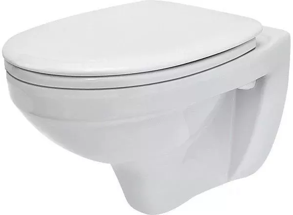 Miska wisząca  WC z deską wolnoopadającą Delfi
