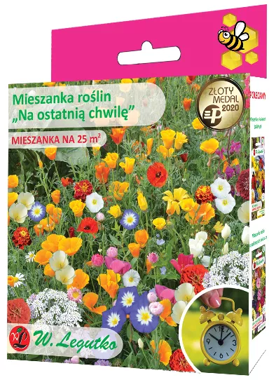Mieszanka nasion roślin jednorocznych 125 g "Na ostatnią chwilę"